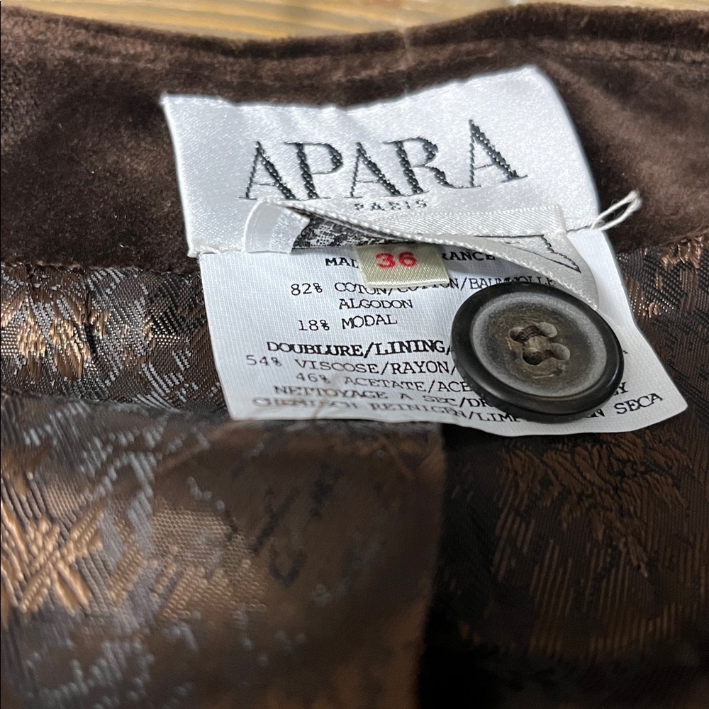 APARA Paris Bergdorf Goodman On The Plaza NY women’s vest size 36. - Picture 6 of 6